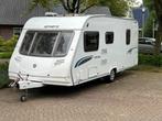 Sprite Europa 495 - 2009, Caravans en Kamperen, Caravans, Frans bed, 7 tot 8 meter, Luifel, Sprite