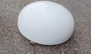 2 x vintage Bauhaus plafondlamp, rond, p/p/s beschikbaar voor biedingen