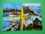 ansichtkaart Palma de Mallorca 4-luik Spanje, Gelopen, 1960 tot 1980, Ophalen of Verzenden, Spanje