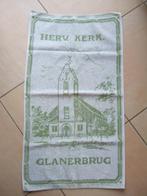 Handdoek Hervormde kerk Glanerbrug, Ophalen of Verzenden, Gebruikt, Groen, Handdoek