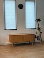Jysk tv kast LYNGVIG, Huis en Inrichting, Kasten | Dressoirs, Ophalen, 100 tot 150 cm, Eikenhout, Zo goed als nieuw