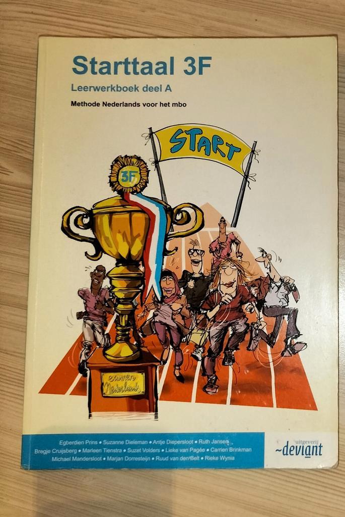 Starttaal 3f leerwerkboek deel a methode nederlands voor mbo, Boeken, Schoolboeken, Zo goed als nieuw, Nederlands, Overige niveaus