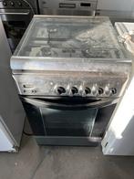 Te koop mooi gasfornuis met elektrische oven, Ophalen, Gebruikt, 4 kookzones, Gas