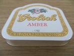 Nieuw in doos: 10 Grolsch viltjes Amber, Ophalen of Verzenden, Nieuw, Viltje(s), Grolsch