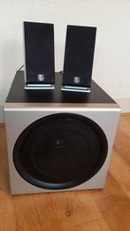 Logitech Z-2300 2.1 Speakerset - Krachtig Geluid!, Gebruikt, Complete surroundset, 120 watt of meer, Ophalen