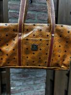 Vintage leren tas mcm, 40 tot 60 cm, Bruin, Minder dan 35 cm, Ophalen of Verzenden