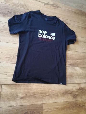 New Balance - T-Shirt - Zwart - Heren - XL  beschikbaar voor biedingen