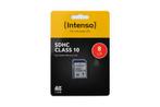 Intenso 8GB SDHC geheugenkaart, Intenso, 8 GB, Nieuw, Ophalen of Verzenden