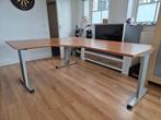 Hoekbureau, Huis en Inrichting, Bureaus, Ophalen, In hoogte verstelbaar, Gebruikt, Bureau