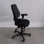 Kinnarps 6000 Free Float bureaustoel, Zwart gestoffeerd, Gebruikt, -, Zwart, -