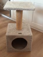 Kattenkrab paal met slaapplekje, Dieren en Toebehoren, Ophalen, Zo goed als nieuw, Krabpaal