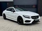 Mercedes-Benz C180 Coupé | AMG | NIGHT | PANO | LED | 9G aut, Auto's, Mercedes-Benz, Automaat, Achterwielaandrijving, Zwart, 156 pk
