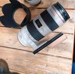 Canon EF 70-200 mm zoomlens met Canon tripod mount ring, Audio, Tv en Foto, Fotografie | Lenzen en Objectieven, Ophalen, ., Telelens