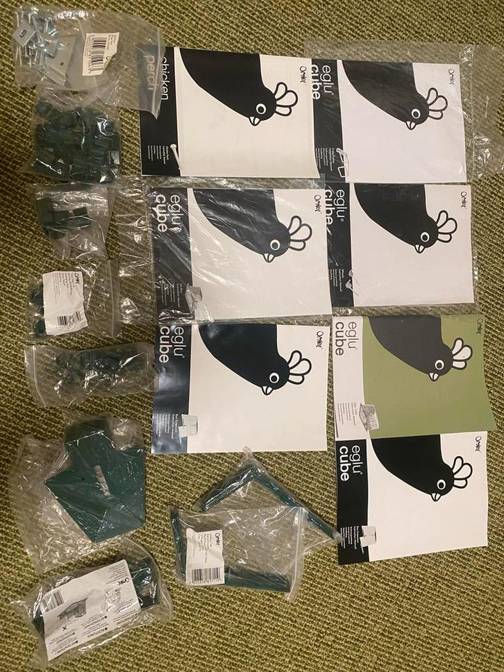 Omlet Eglu cube handleidingen en accessoires, Dieren en Toebehoren, Pluimvee | Toebehoren, Nieuw, Kippenhok of Kippenren, Ophalen of Verzenden