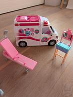 Barbie ambulance inclusief accessoires, Barbie & Ken, Kinderen en Baby's, Speelgoed | Poppenhuizen, Ophalen of Verzenden, Toebehoren