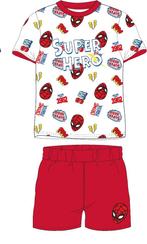 Spiderman shortama super hero wit/rood katoen maat 122, Kinderen en Baby's, Kinderkleding | Maat 122, Nieuw, Marvel, Jongen of Meisje