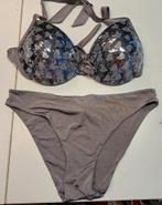 Twin Set bikini grijs vol pailletjes 85 cup D ongeveer 43216, Kleding | Dames, Badmode en Zwemkleding, Twinset, ., Ophalen of Verzenden
