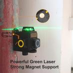3D Laser Level 360 Zelfnivellerend - Groene Straal, Doe-het-zelf en Verbouw, Meetapparatuur, Verzenden, Nieuw, Afstand