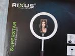 Selfie Ring Light  - Superstar  Rixus -, Verzenden, Zo goed als nieuw, Lamp of Flitsset