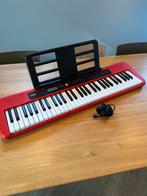 Casio CT-S200RD keyboard – zgan – incl. adapter & lessenaar, Muziek en Instrumenten, Keyboards, Ophalen, Zo goed als nieuw, 61 toetsen