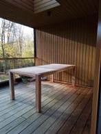 Tuintafel teak 200 x 100 x 78, Tuin en Terras, Tuintafels, Ophalen, Gebruikt, Rechthoekig, Teakhout