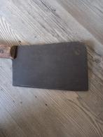Grote oude hakbijl / slagersbijl, Antiek en Kunst, Antiek | Gereedschap en Instrumenten, Ophalen