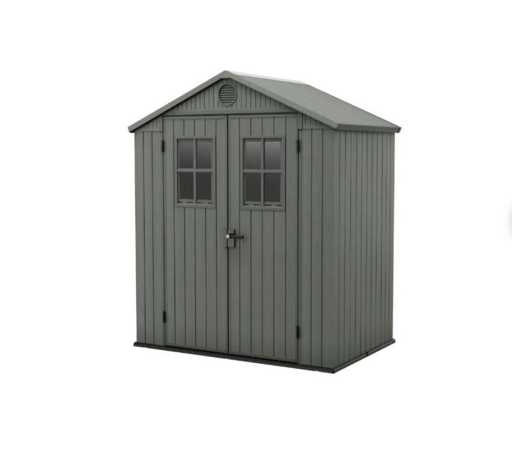 Keter Darwin 64 Groen - Nieuw in Doos!, Tuin en Terras, Bergingen en Tuinkasten, Nieuw, Containerberging, Kunststof, Ophalen of Verzenden
