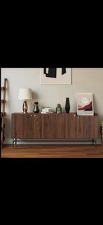 🔥Actieprijs: €100 per stuk Buffetkast Lodge – hout & metaal, Nieuw, Metaal, 150 tot 200 cm, 25 tot 50 cm