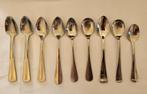 Lepeltjes Sola model Haags + Rotterdams Lofje, Hollands glad, Verzamelen, Ophalen of Verzenden, Zo goed als nieuw, Metaal, Bestek