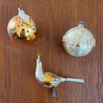 Antieke kerstfiguren / kerstballen, Diversen, Kerst, Ophalen of Verzenden, Gebruikt