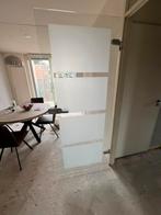 Glazen binnen deur H 201cm x B 83 cm, Ophalen, 80 tot 100 cm, Binnendeur, Zo goed als nieuw