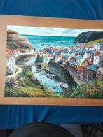 Staithes van Gibsons, Antiek en Kunst, Kunst | Schilderijen | Abstract, Ophalen of Verzenden