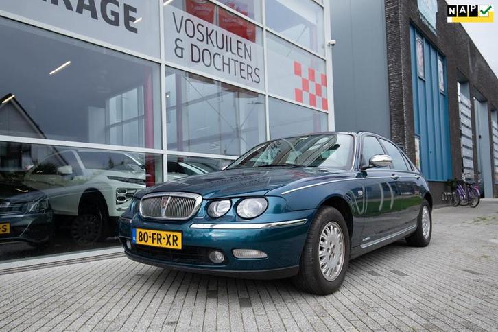 Rover 75 2.5 V6 Sterling in Topstaat Youngtimer, Auto's, Rover, Bedrijf, Te koop, ABS, Airbags, Airconditioning, Alarm, Bluetooth