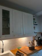 Keuken met inbouwapparatuur (excl. fornuis), Huis en Inrichting, Ophalen, Gebruikt, 200 cm of meer, Wit