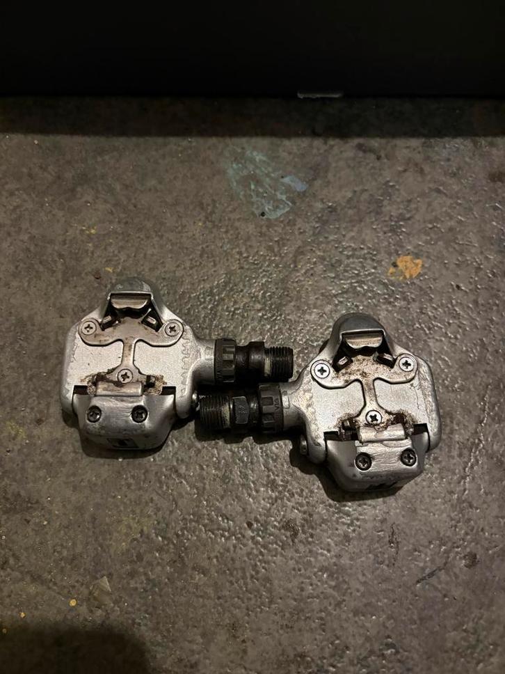 Shimano PD-A525 Pedalen - Gebruikt, Fietsen en Brommers, Fietsonderdelen, Gebruikt, Racefiets, Crankstel of Pedalen, Ophalen of Verzenden