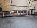 Altrex schuifladder, Doe-het-zelf en Verbouw, Ladders en Trappen, Ophalen, Zo goed als nieuw, Ladder, Opvouwbaar of Inschuifbaar
