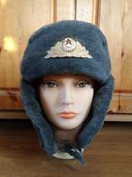 Rusland Sovjet Unie Ushanka Bont Muts Pet Chapka maat 58, Ophalen, Landmacht, Overige gebieden, Kleding of Schoenen