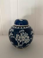 Gemberpotje blauw wit motief, Ophalen of Verzenden