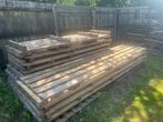 Grote vlonder pallets, Doe-het-zelf en Verbouw, Hout en Planken, Ophalen, 25 tot 50 mm, Zo goed als nieuw, 300 cm of meer
