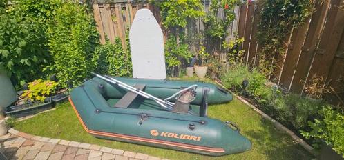 Kolibri rubberboot + Yamaha 4 pk 4 takt, Watersport en Boten, Rubberboten, Gebruikt, Airdeck, Minder dan 70 pk, Benzine, Ophalen