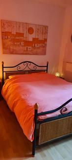 Mooi bed 140 200m, Huis en Inrichting, Ophalen, Gebruikt, Tweepersoons