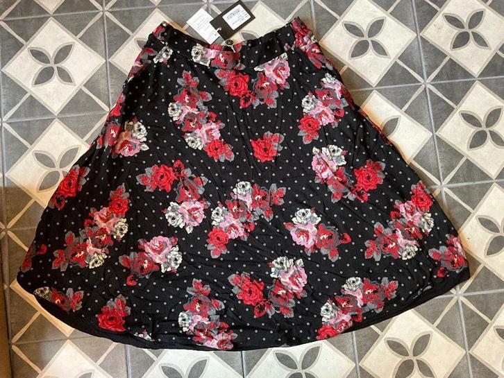 Vive Maria Rok French girl zwart/wit maat XS, Kleding | Dames, Rokken, Nieuw, Maat 34 (XS) of kleiner, Zwart, Boven de knie, Ophalen of Verzenden