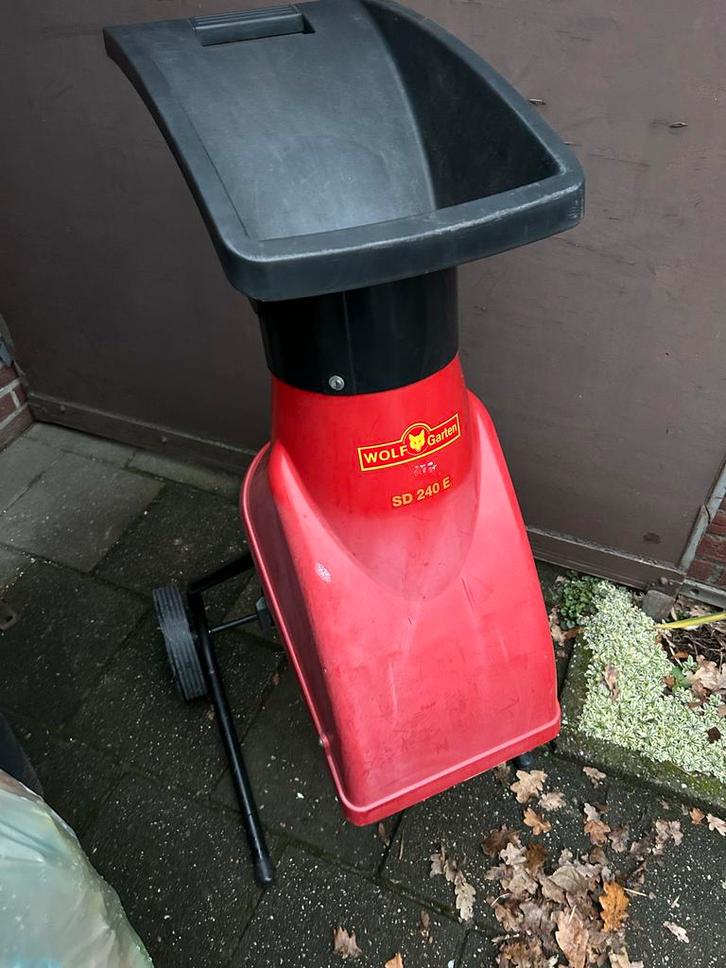 Wolf-Garten SD 240 E Hakselaar - Gebruikt, Tuin en Terras, Hakselaars, Gebruikt, Elektrisch, Ophalen of Verzenden