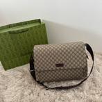 Gucci supreme Luiertas diaper bag Beige NIEUW reistas medium, Kinderen en Baby's, Luiertassen, Ophalen of Verzenden, Nieuw