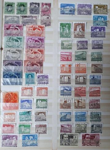 Verzameling Postzegels Hongarije. beschikbaar voor biedingen