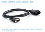 KVASER 00723-9 OBD II Adapter Cable, 2500mm to 9 Pin D Sub, Ophalen of Verzenden, Nieuw