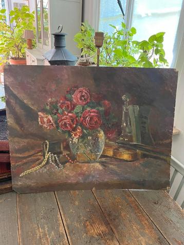 KUNST SCHILDERIJ STILLEVEN FRANS BLOEMEN GROOT beschikbaar voor biedingen