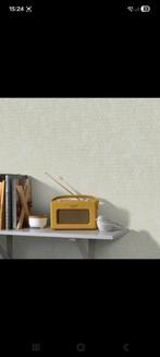 Behang blauw met goud, Huis en Inrichting, Stoffering | Behang, Ophalen of Verzenden, Minder dan 10 m², Blauw