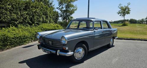 Geen roest! Unieke Peugeot 404 1.6 1965 LPG, Auto's, Peugeot, Particulier, Benzine, Sedan, Handgeschakeld, Geïmporteerd, Zilver of Grijs