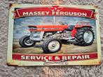 Massey ferguson service en repair reclamebord, Ophalen of Verzenden, Nieuw, Reclamebord